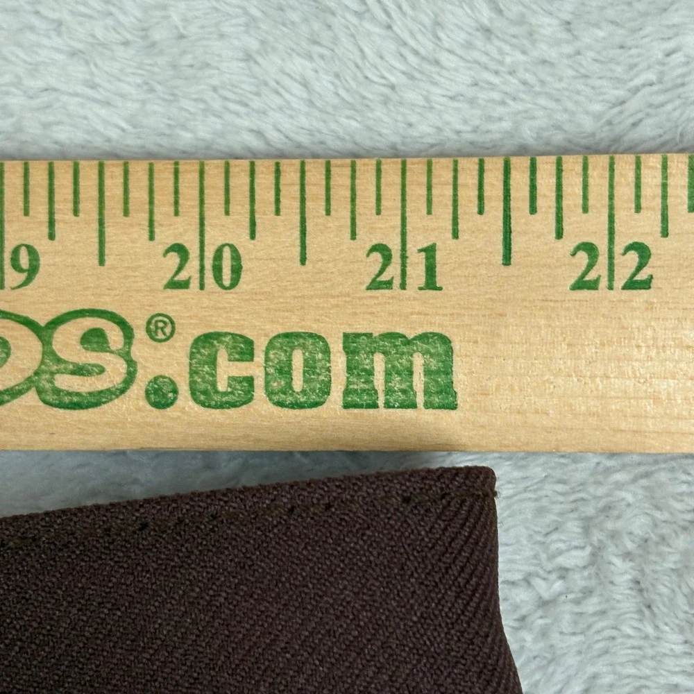NOS Levi's 517 Boot Cut Mens Brown Sta-Prest Style Polyester Pants 44x32 NWT